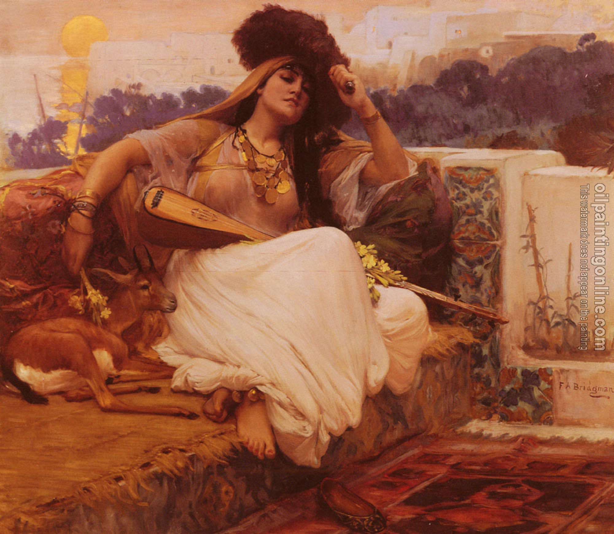 Frederick Arthur Bridgman - L-Indolence